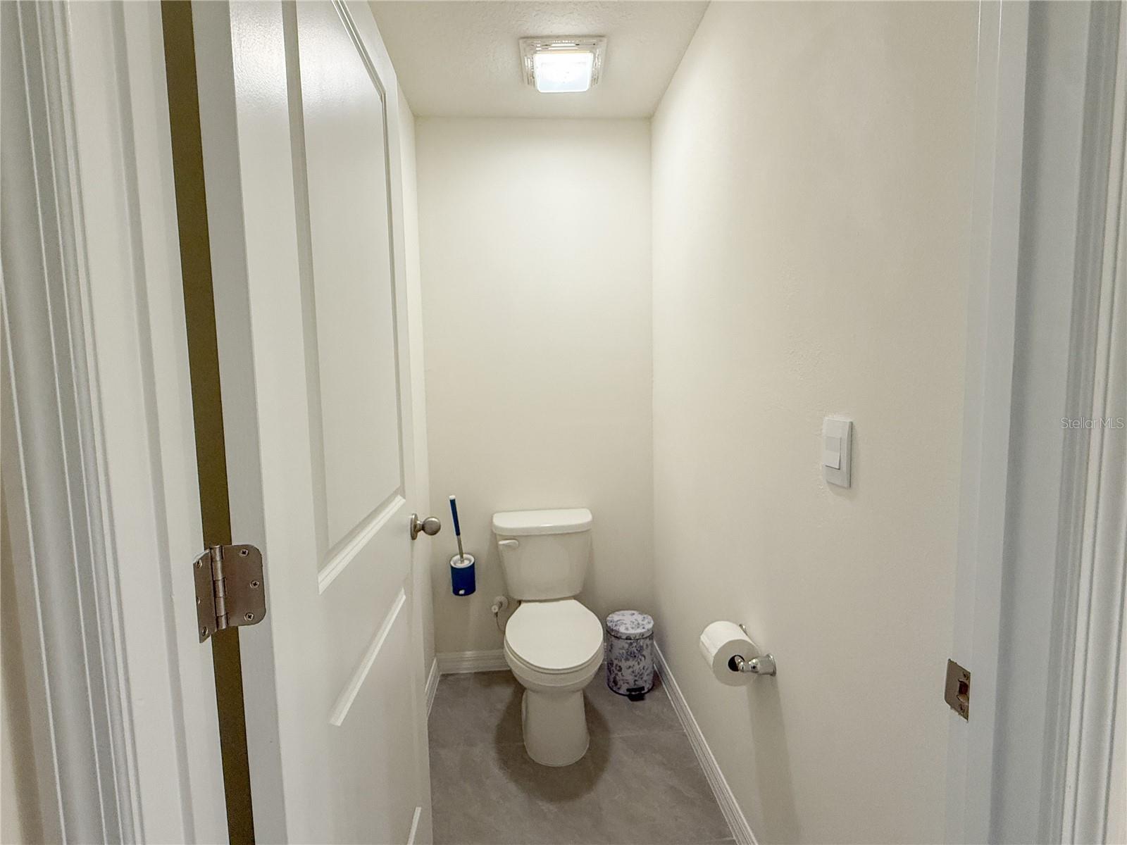 Primary bathroom private toilet