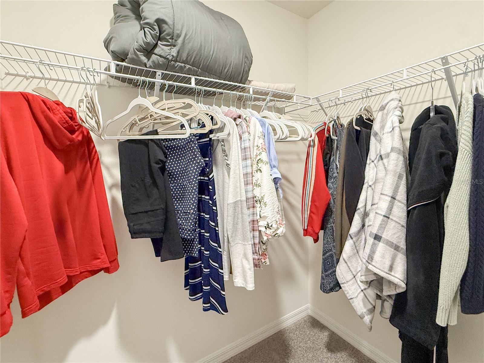 Primary bedroom closet