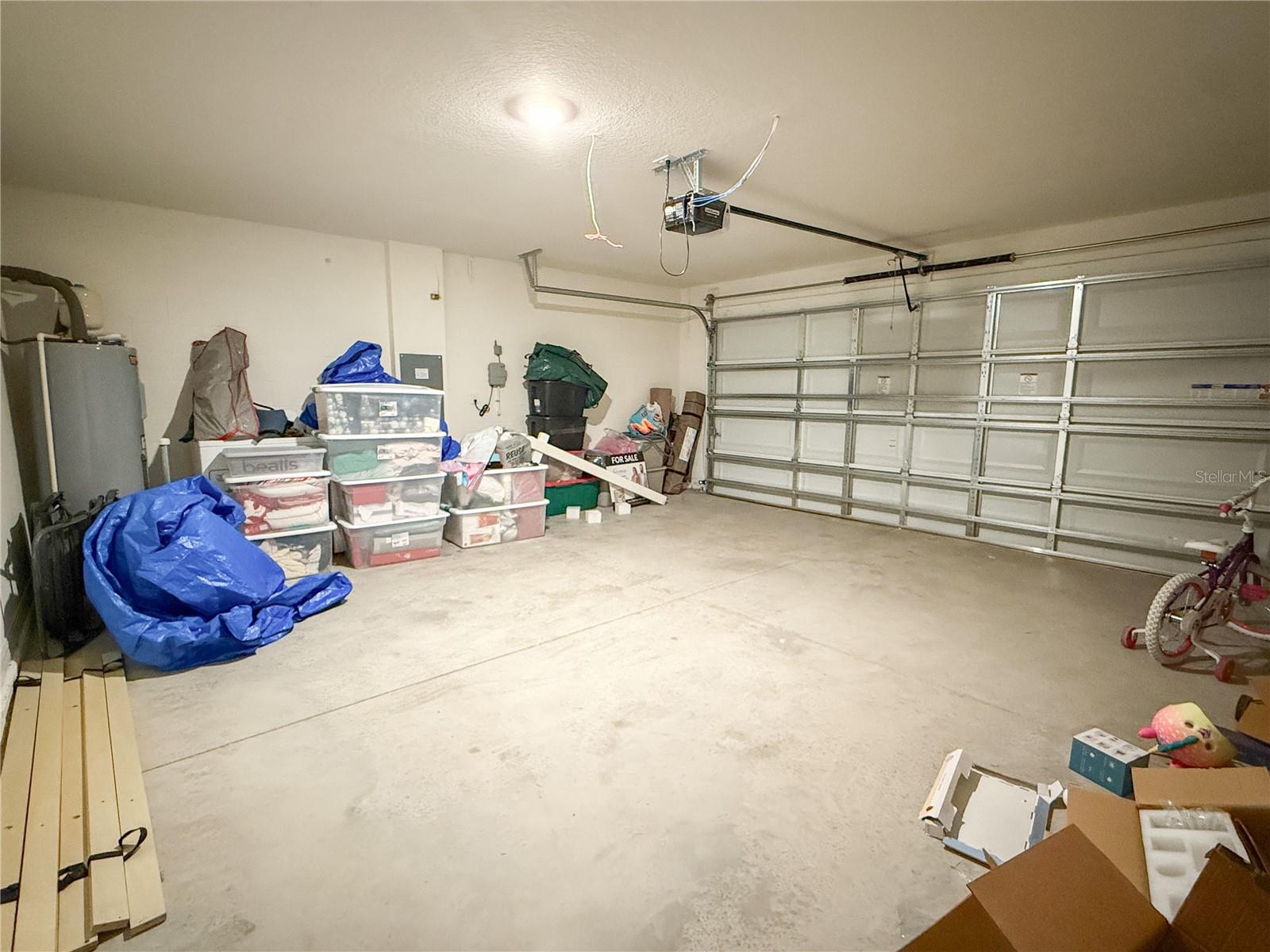 Two car garage