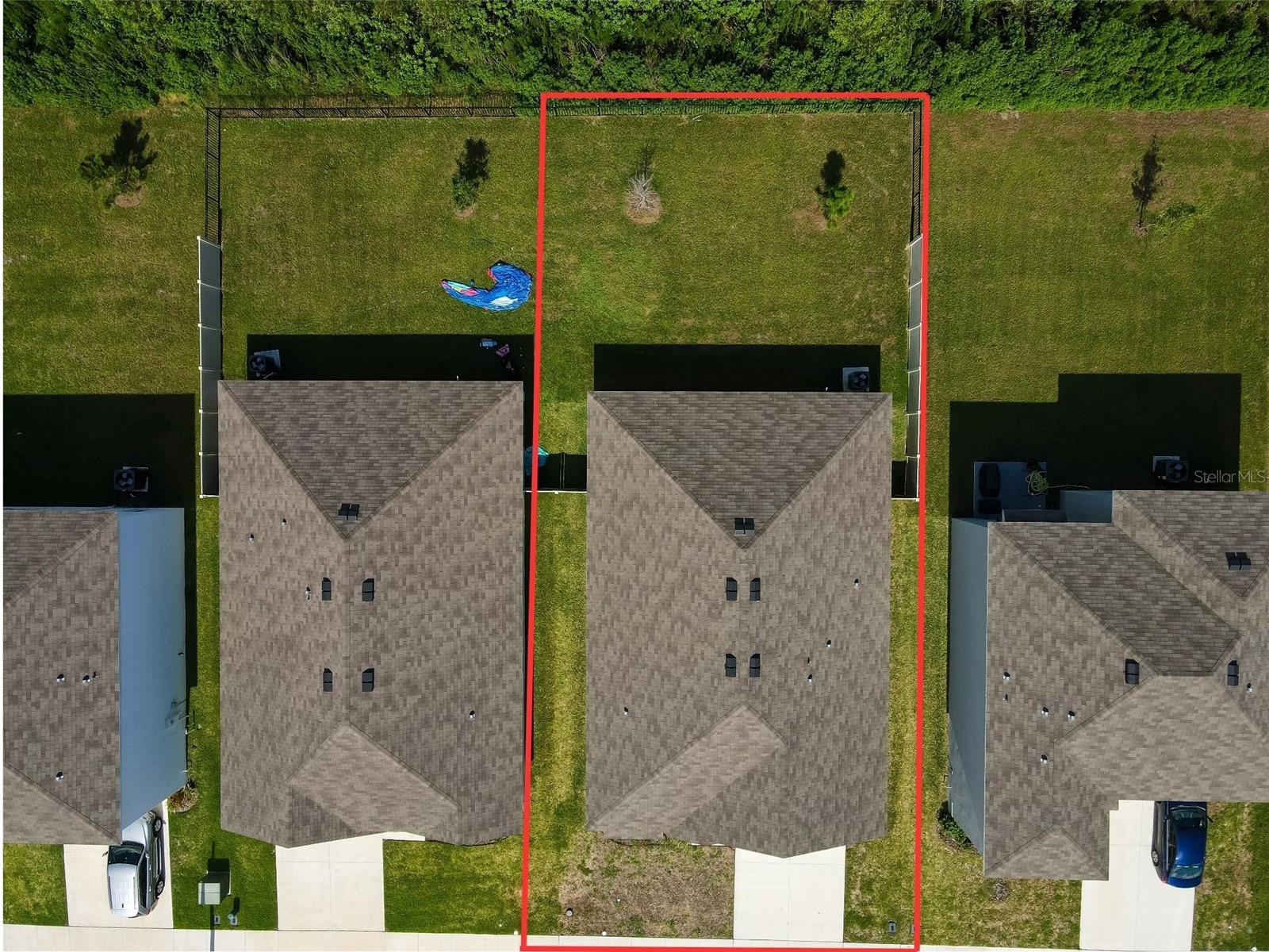 Aerial of home
