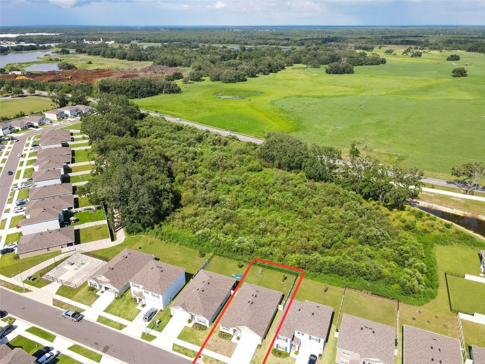 Aerial of home