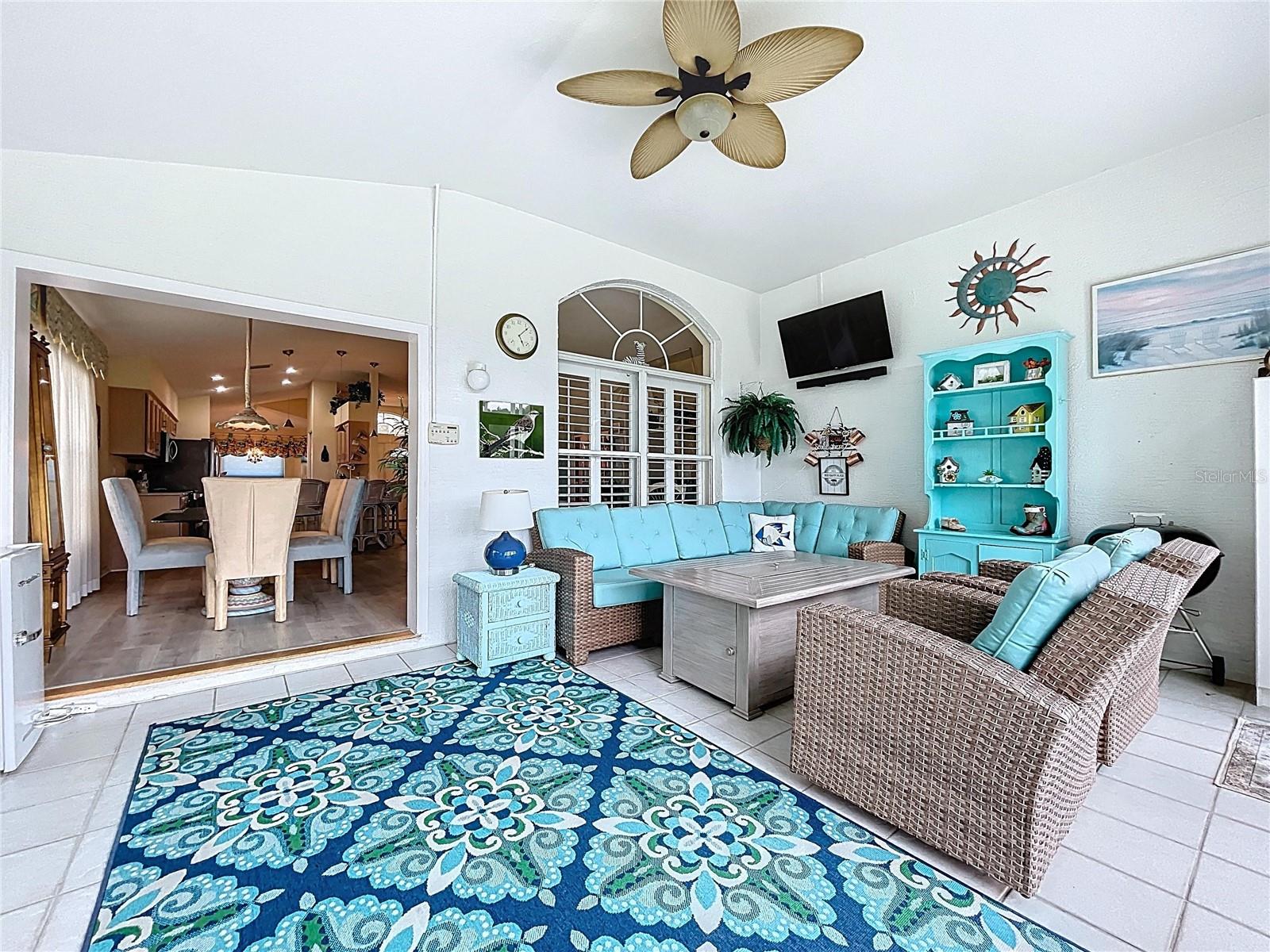 Florida Room off the great room
