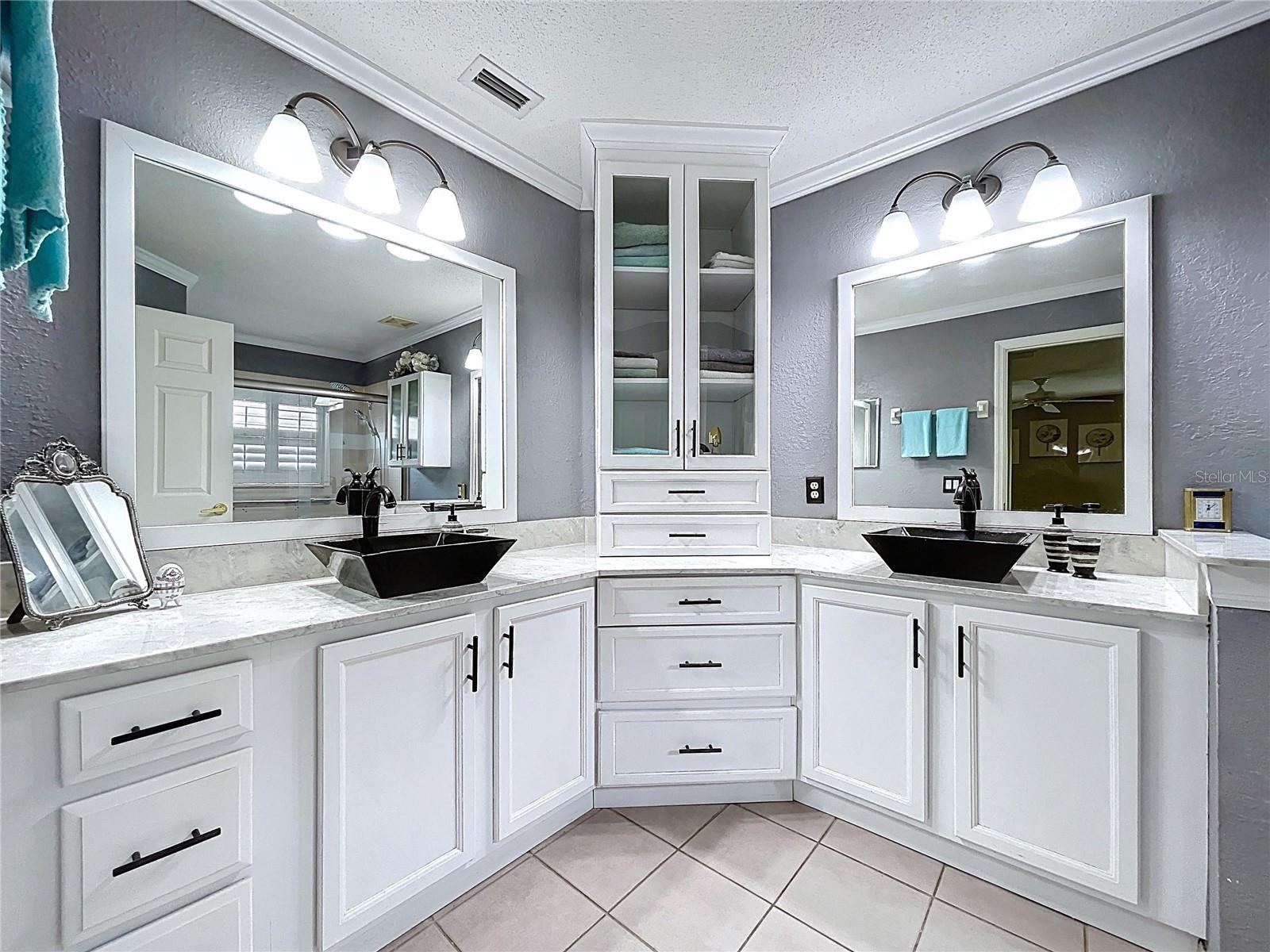 Luxury bath with added storage
