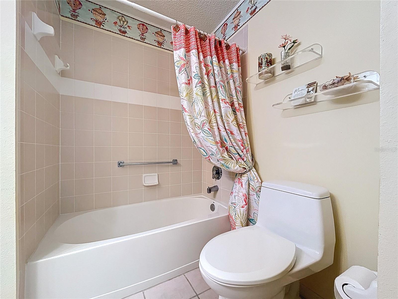 Shower over tub