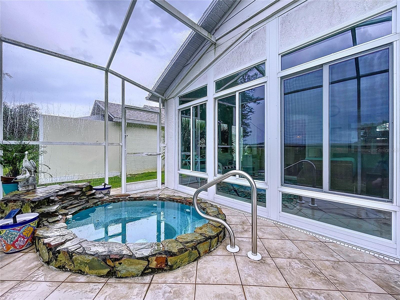 Heated Jacuzzi