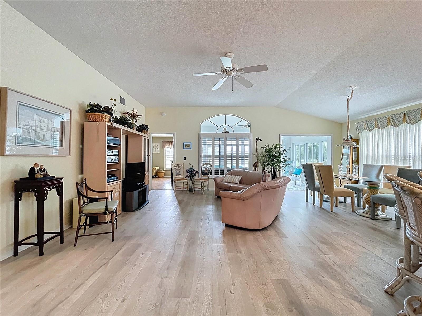 Light and bright open floor plan