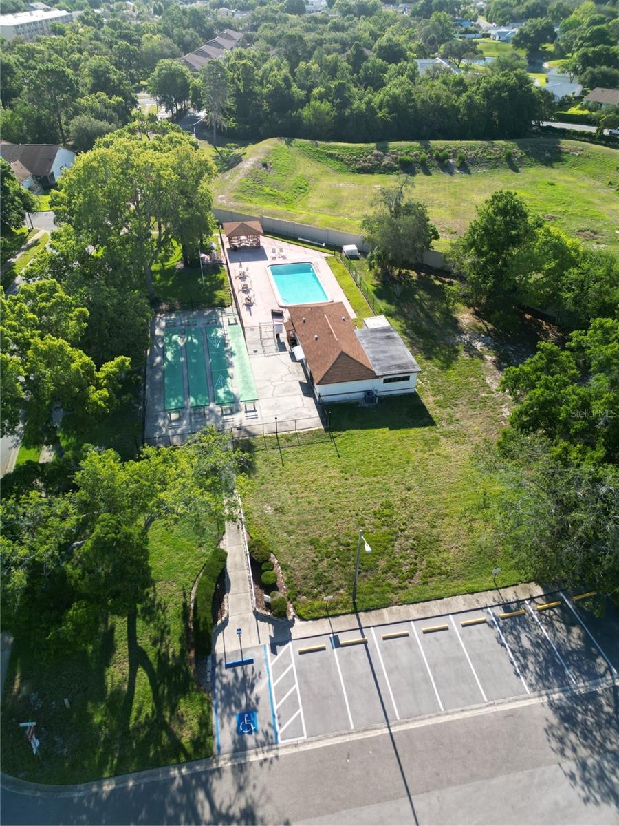 Forestwood Clubhouse and Pool.