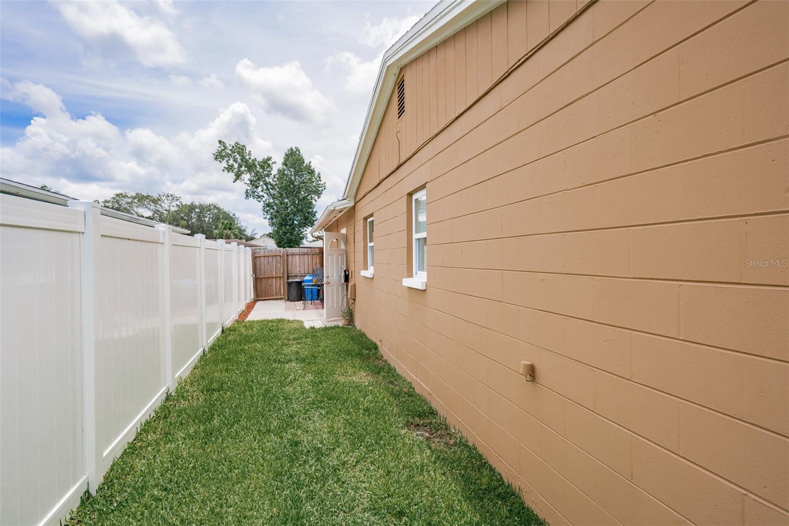 Side of the home