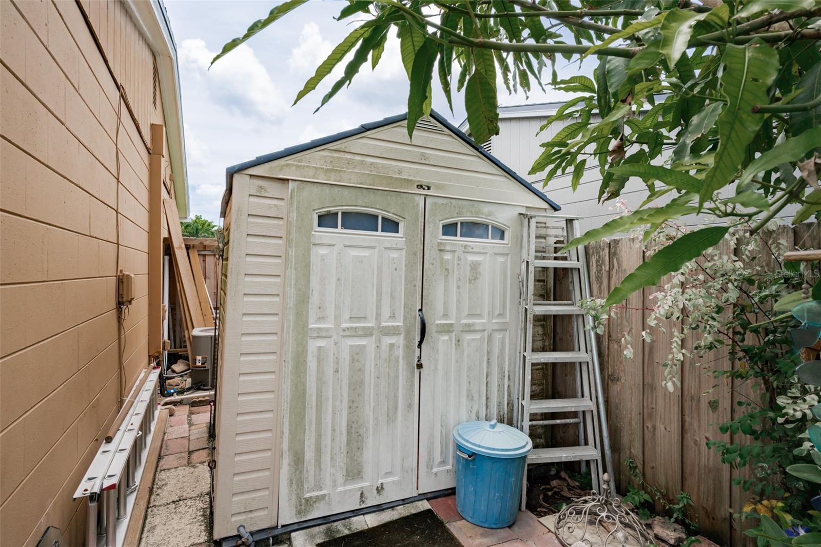 Shed Side of the home