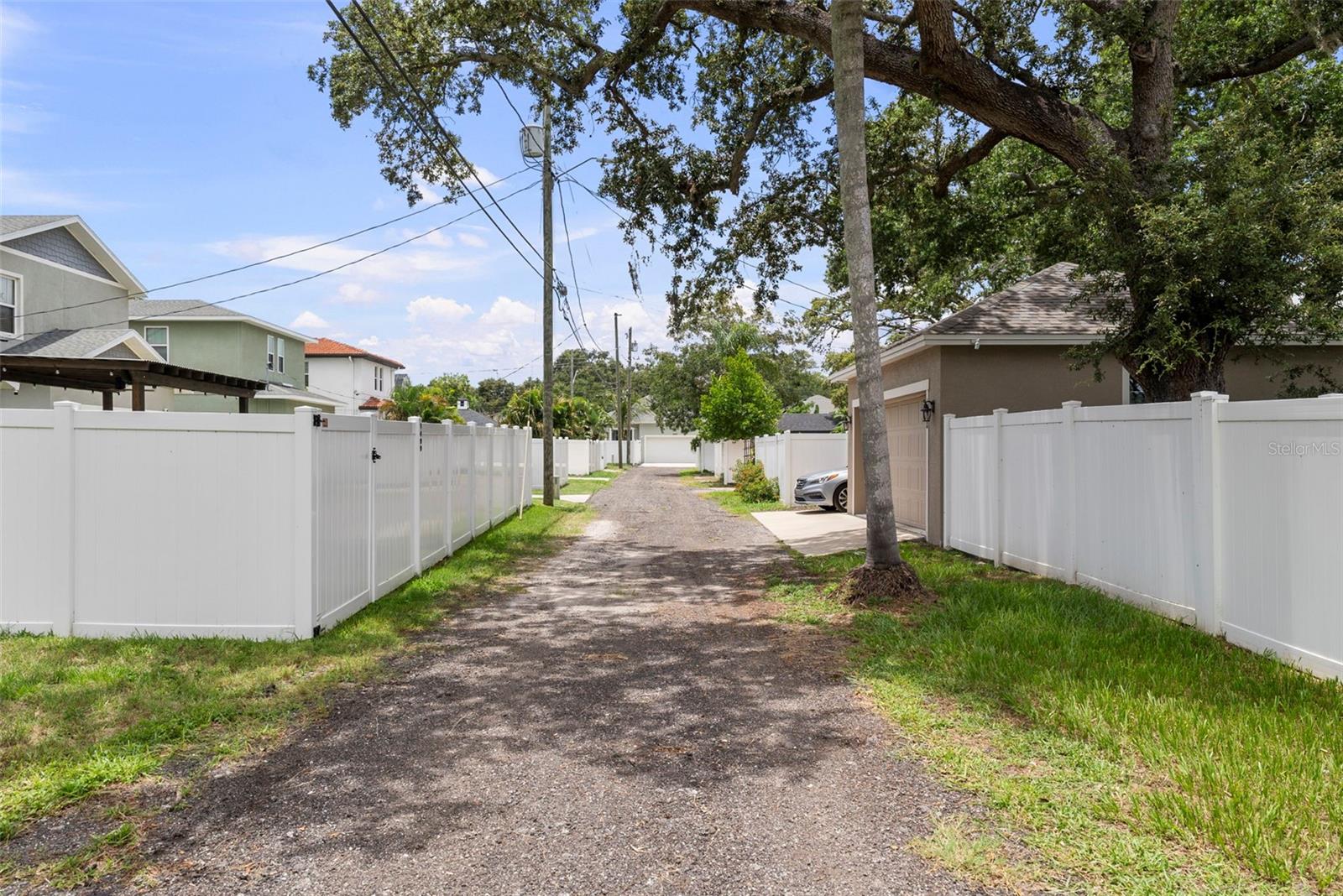 Alley Access to Garage