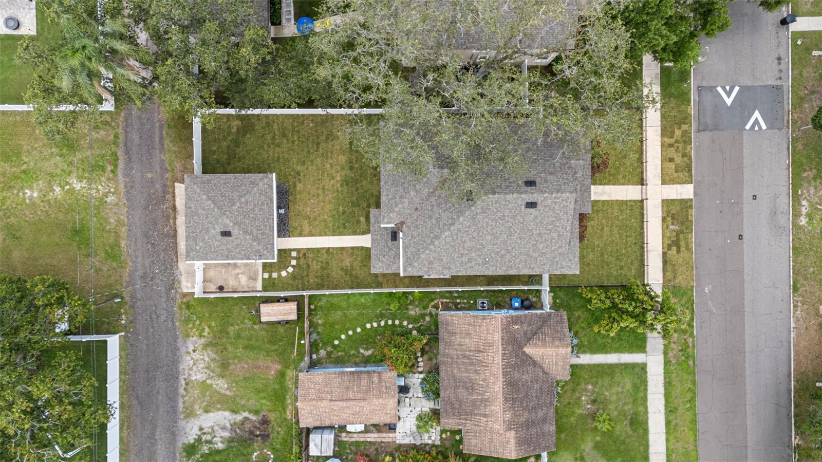 Drone Overhead View