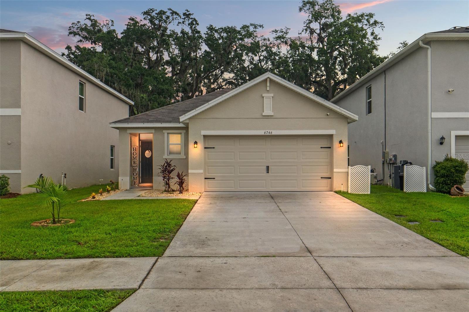 Twilight Conversion Front of Property