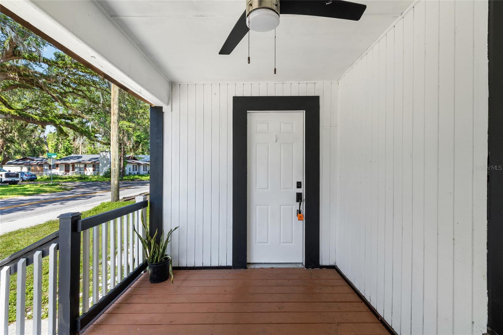 front door/front porch