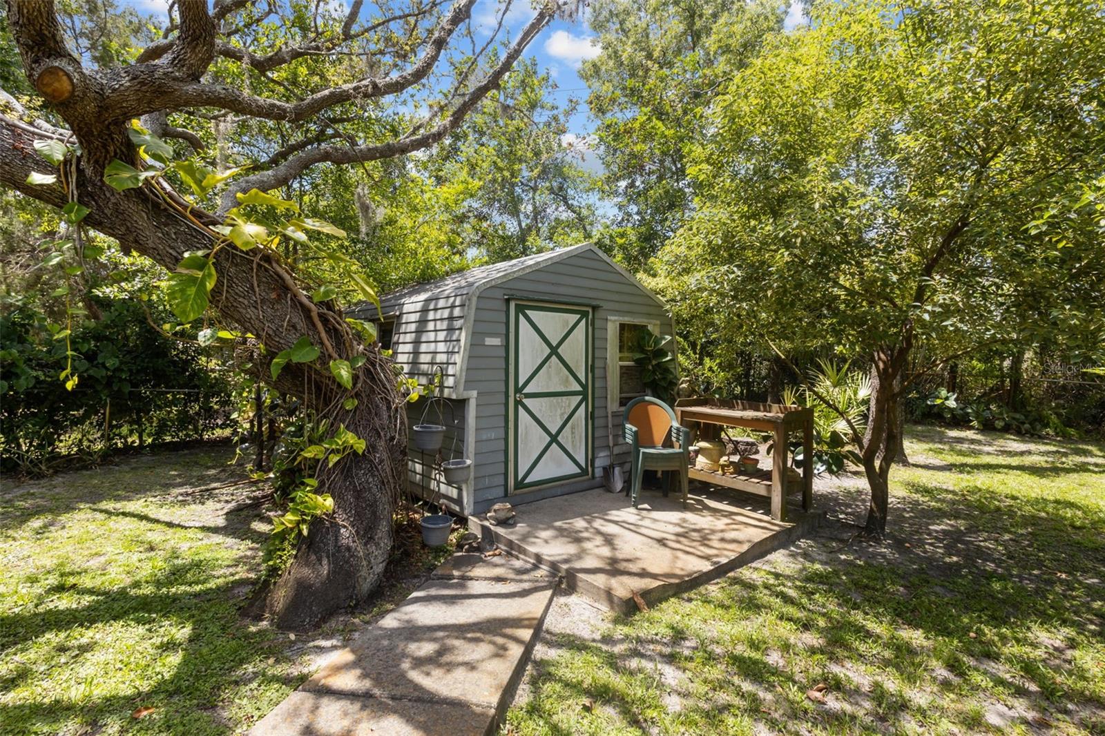 shed for storage