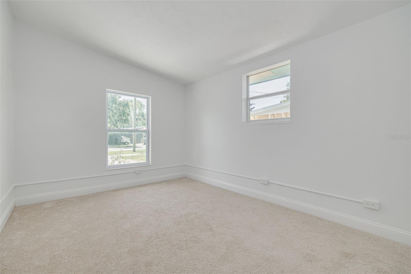 Bedroom 2 - front of home