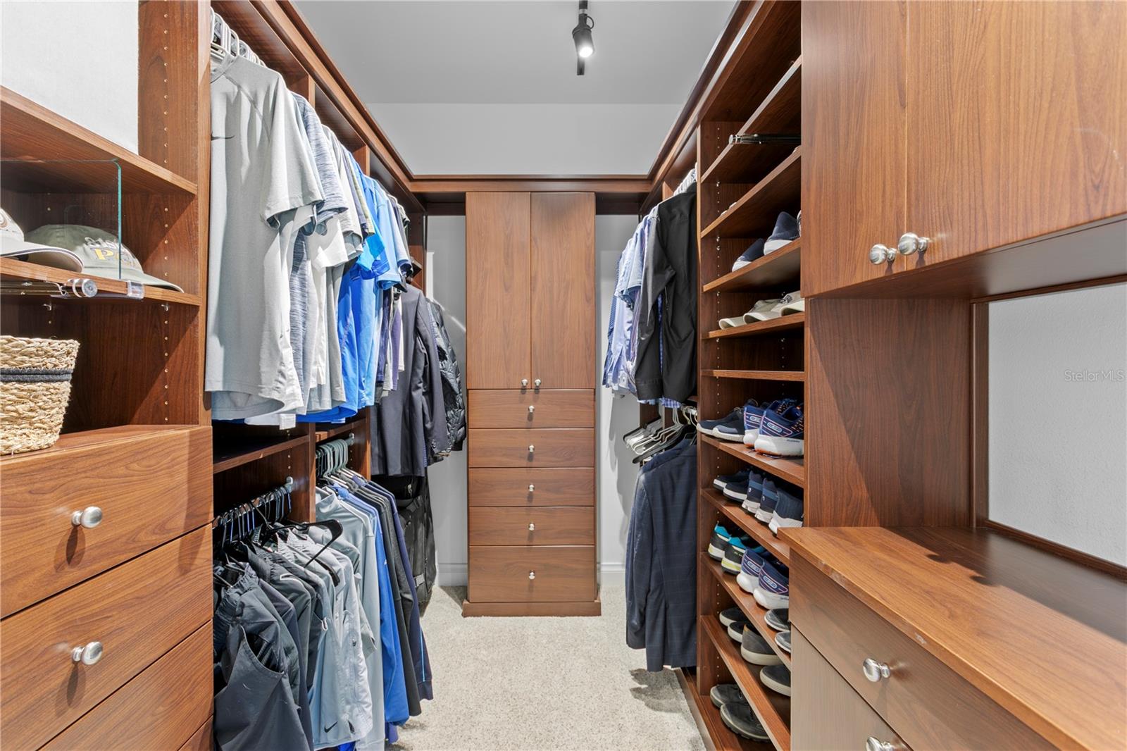 Enjoy the luxury of his-and-hers walk-in closets, thoughtfully designed for optimal organization and convenience.