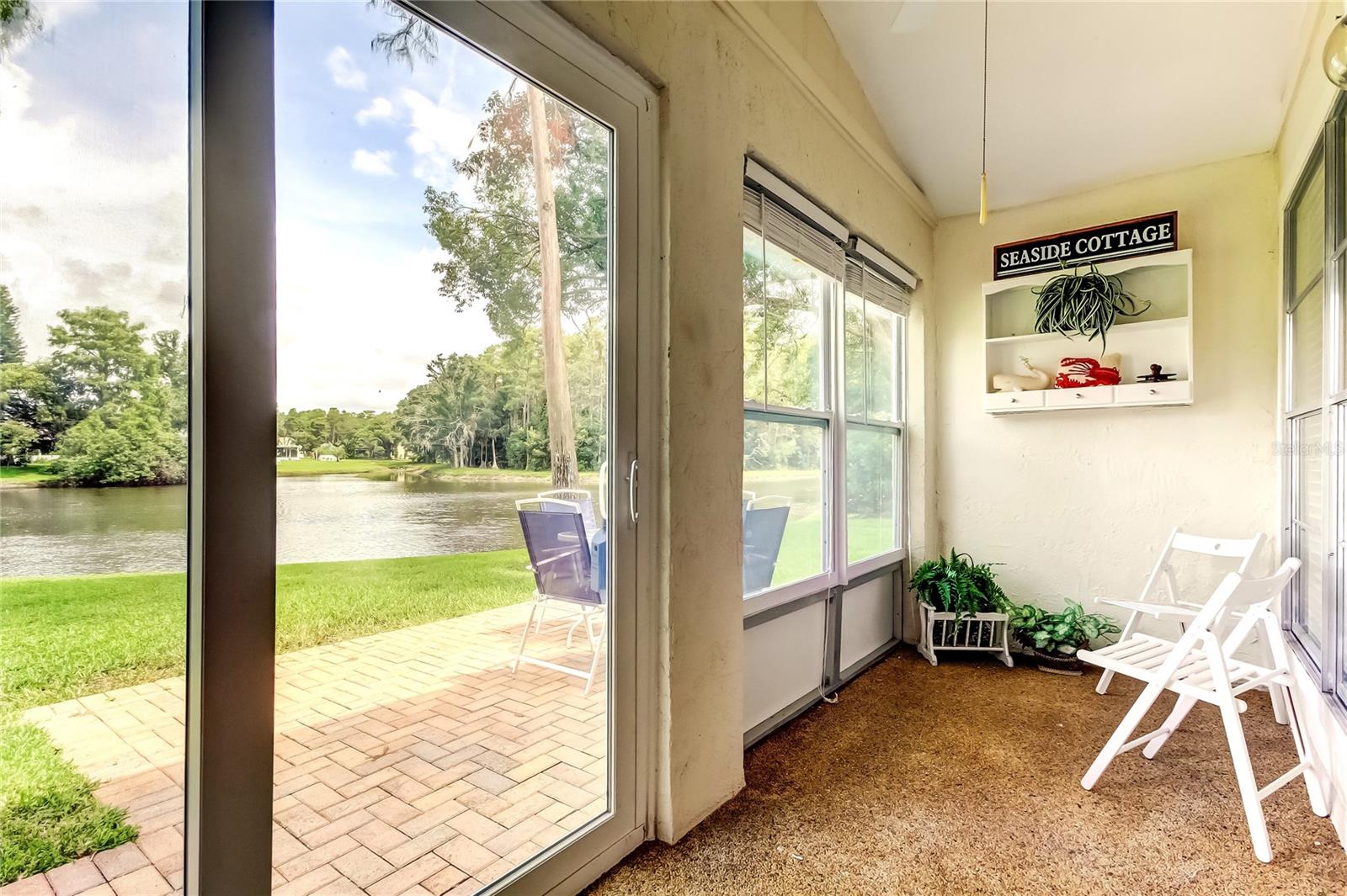 ENCLOSED LANAI WITH AC