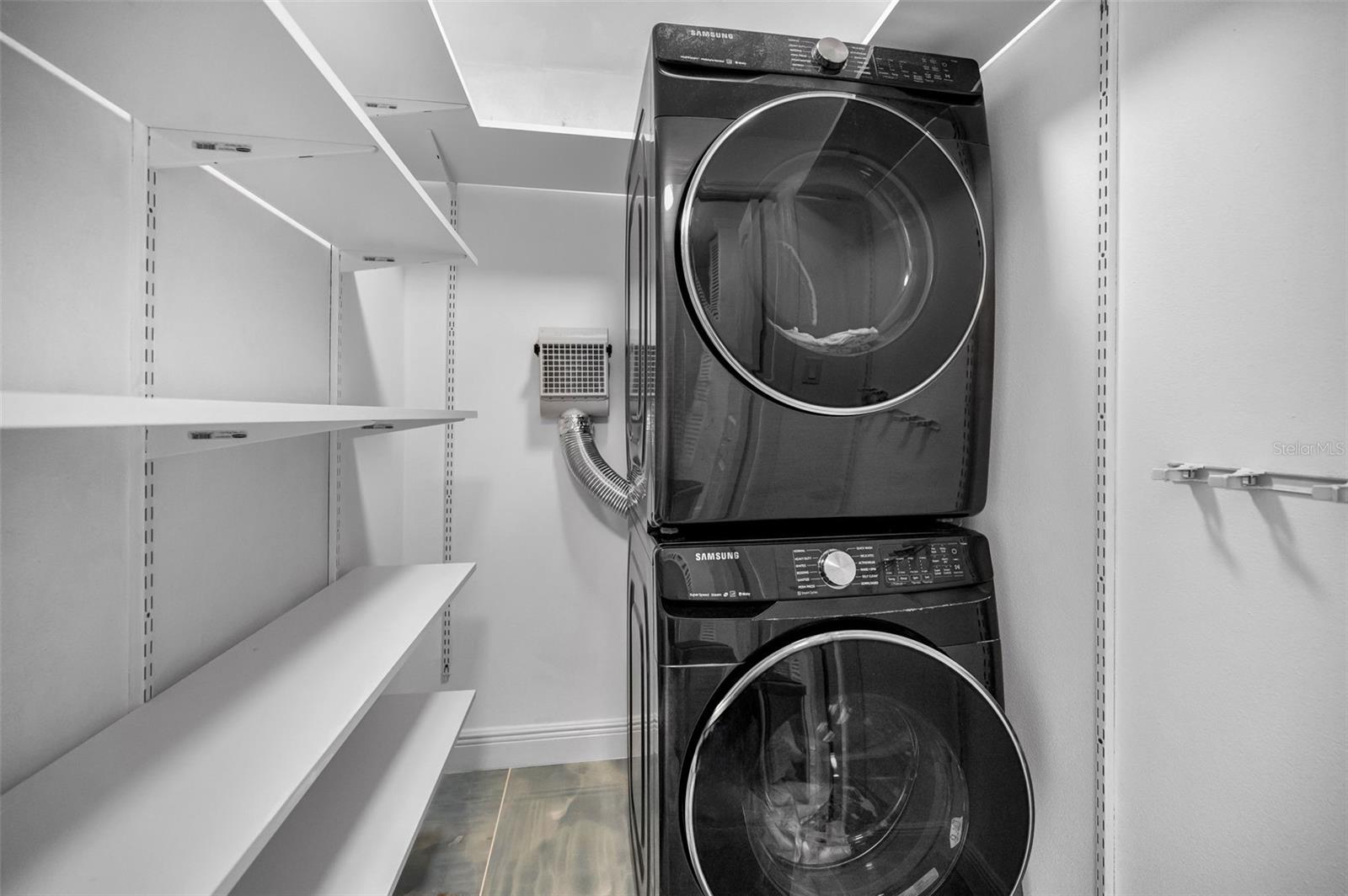 Laundry closet