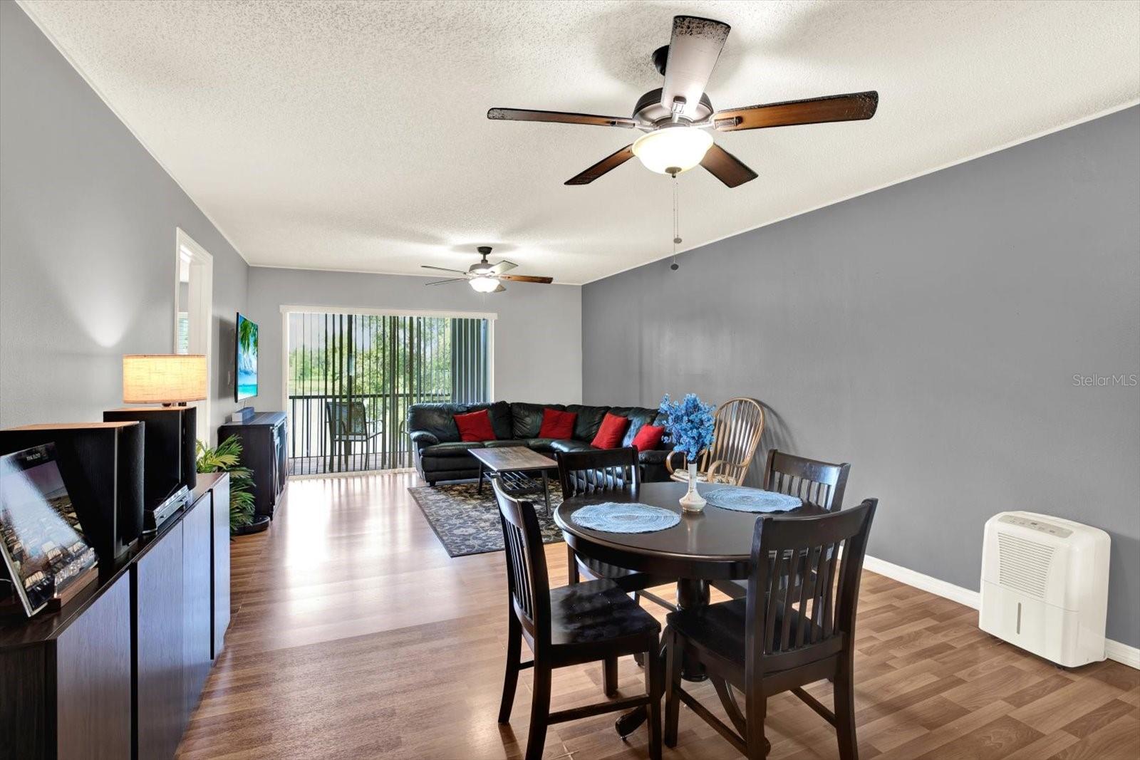 Dining/living combo