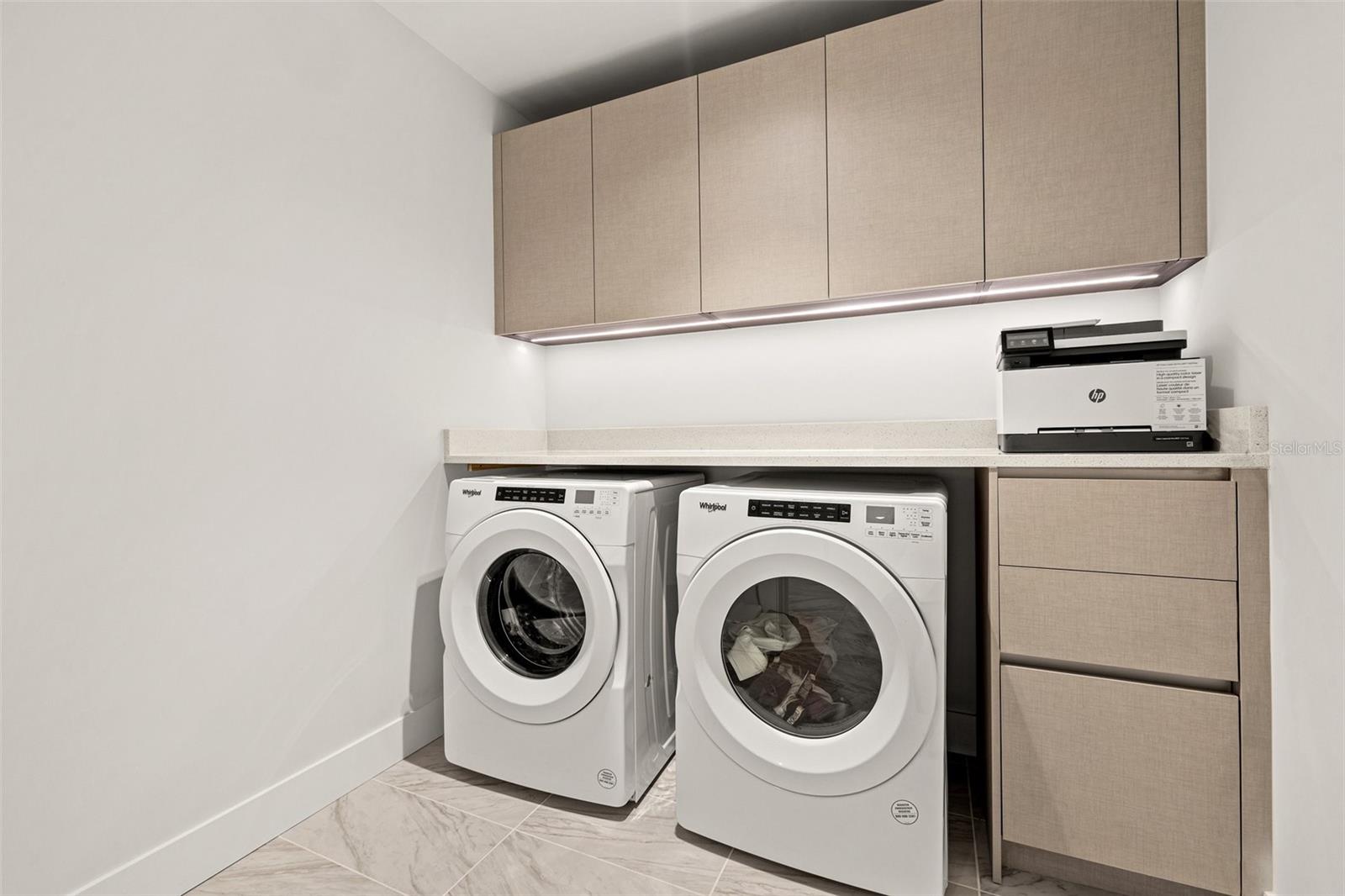 Indoor Laundry Room