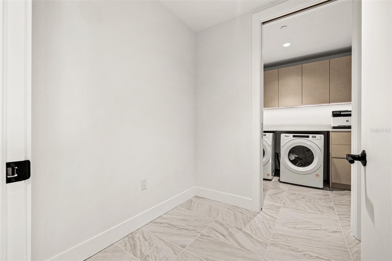 Indoor Mudroom/Laundry Room