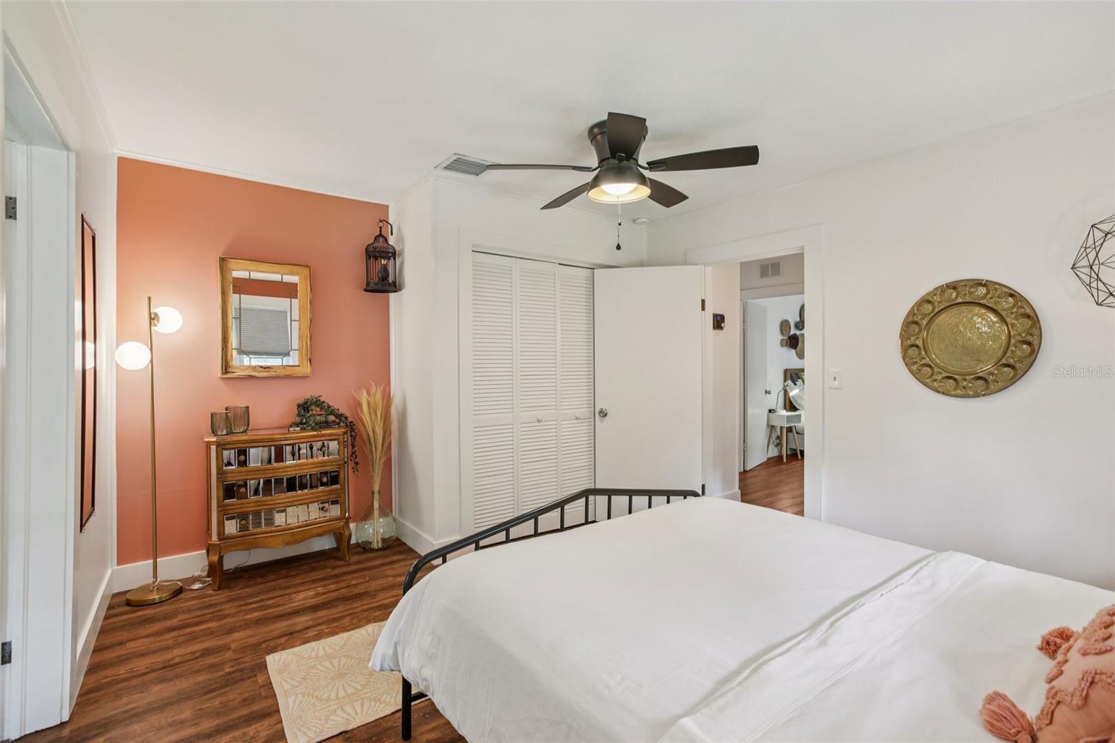 Main House primary bedroom reverse