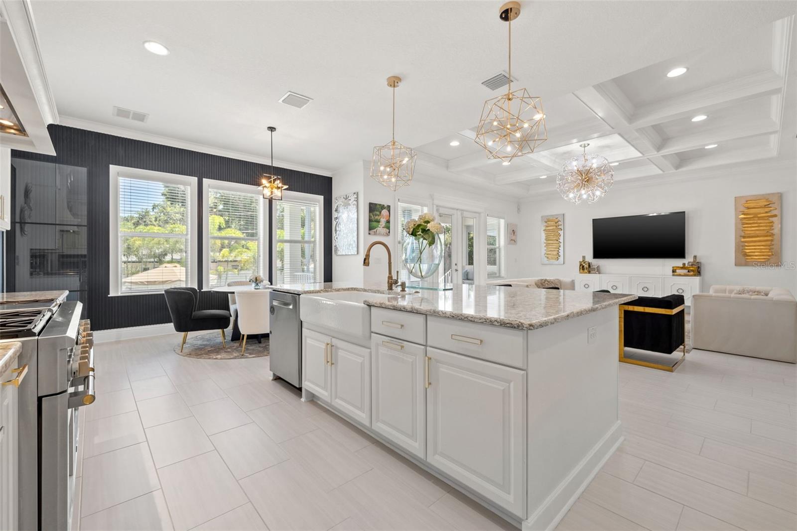 Ceramic tile floors