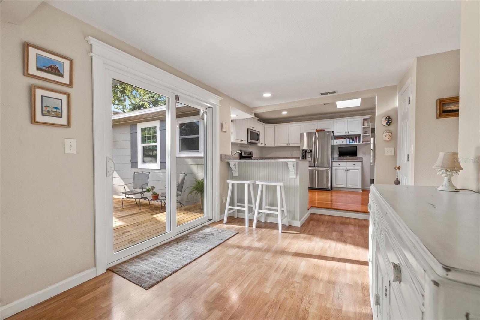 Laminate wood floors