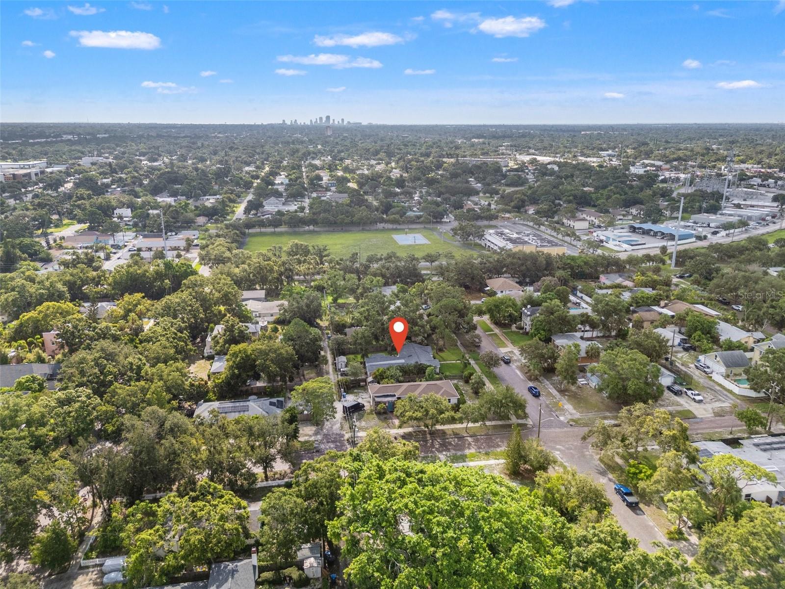 Aerial view