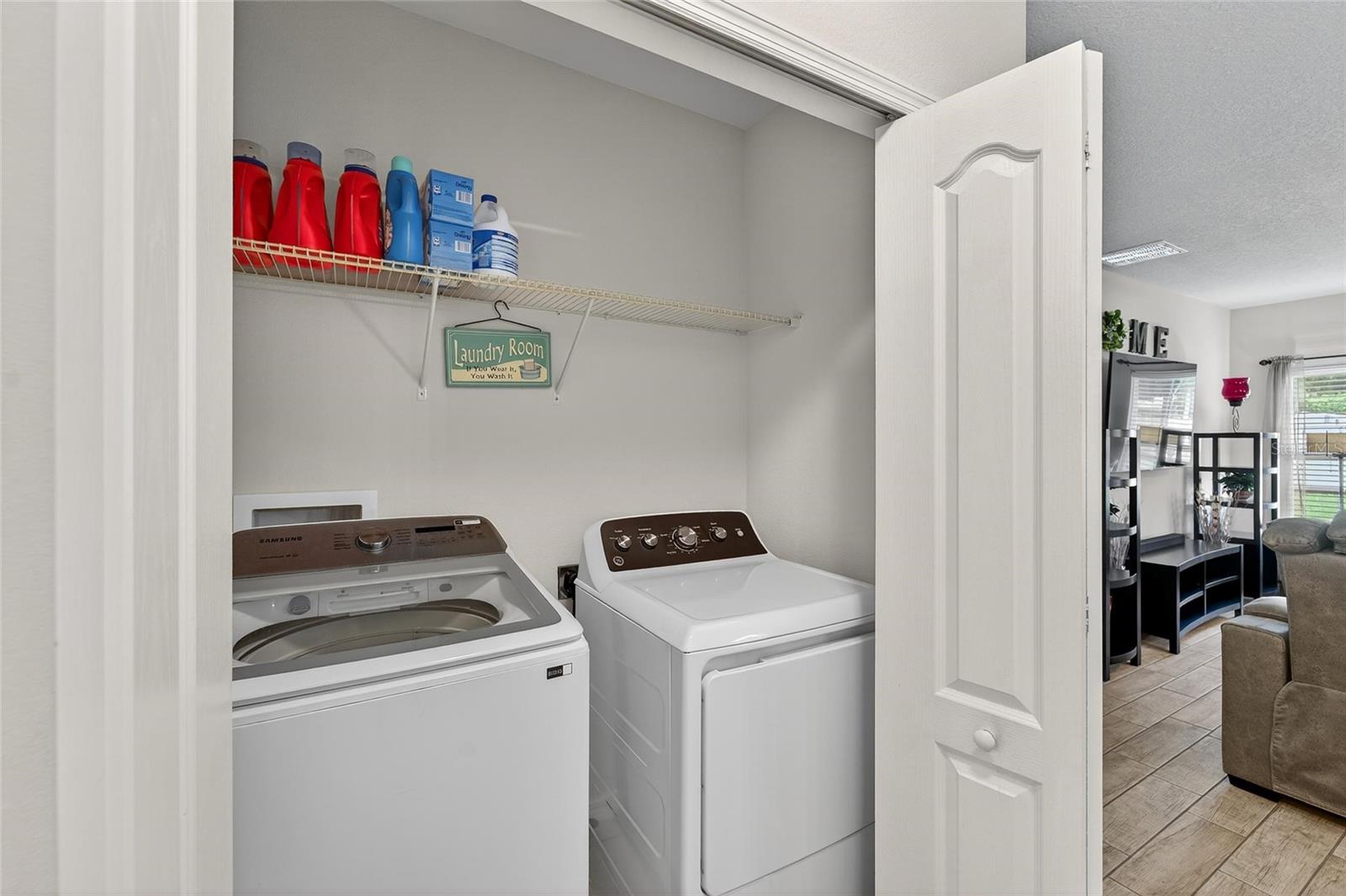 Laundry Closet