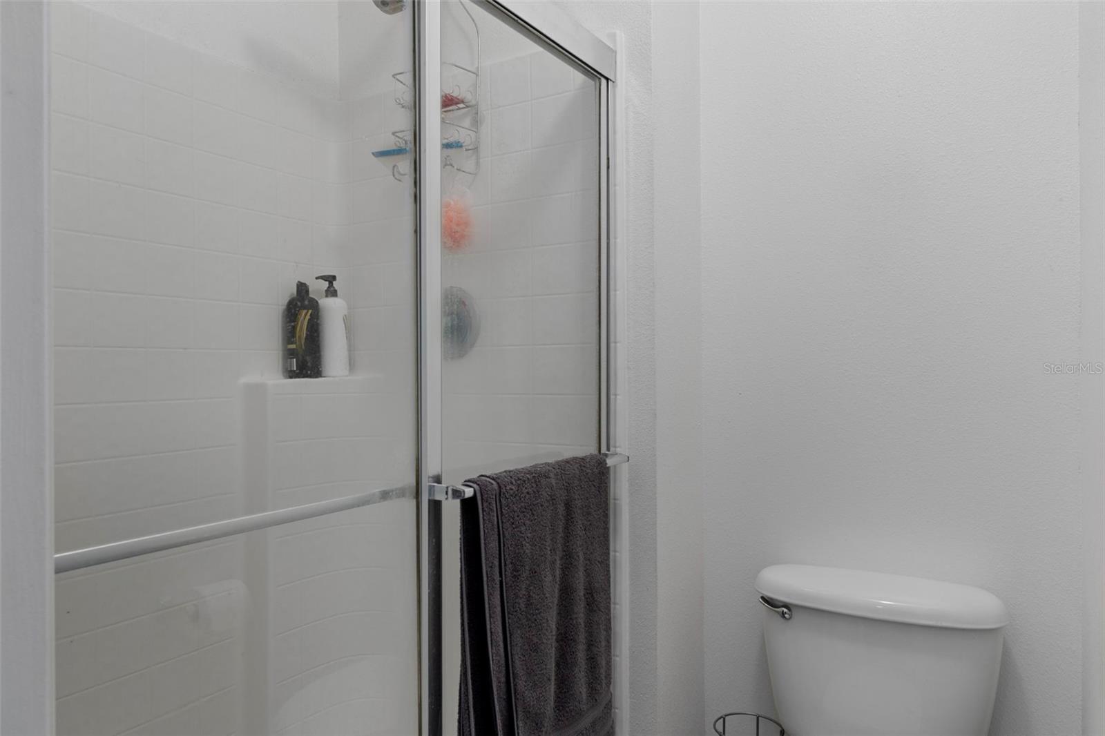 And a step-in shower in the master bayjroom too