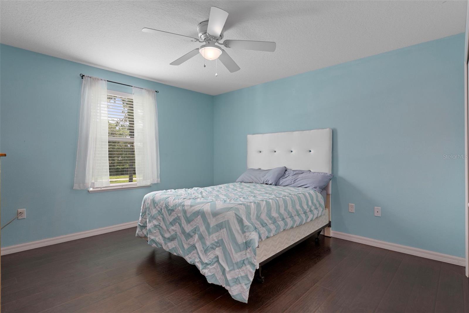 Beautiful Bedroom with gorgeous wood floors