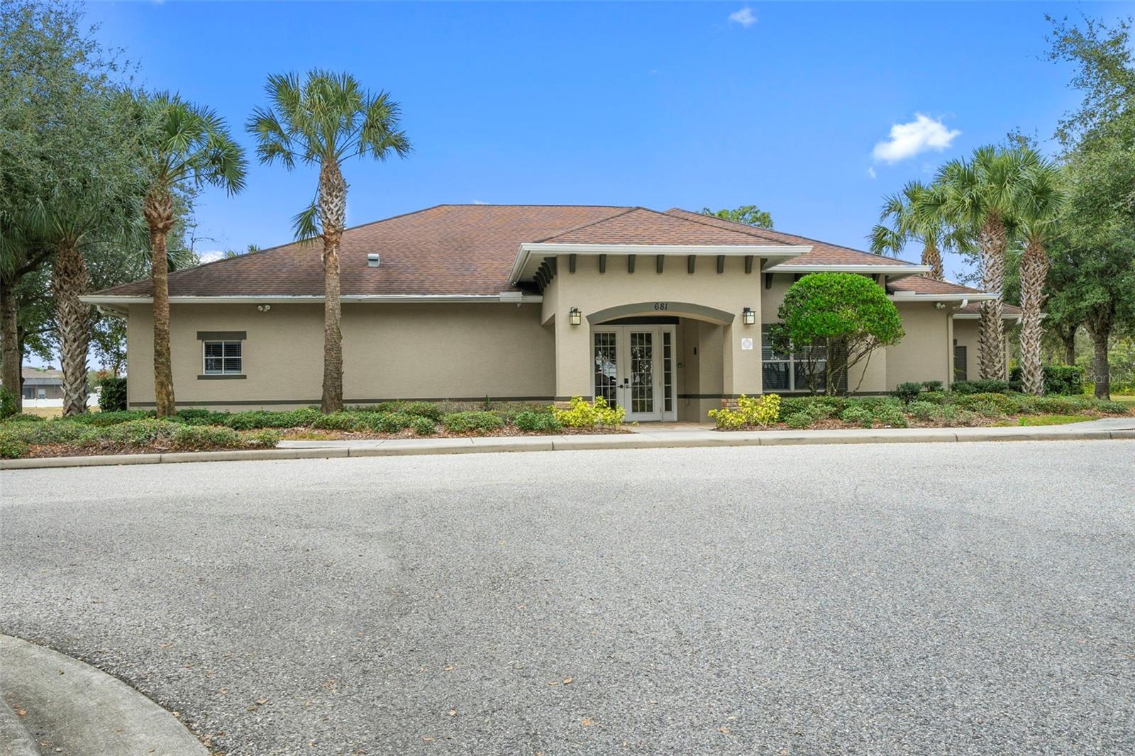 Here is the Clubhouse and Fitness Center