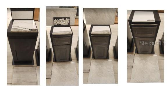 Design Selections.  Home is under construction and selections are subject to change.