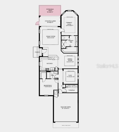 Additional Highlights Include: tray ceilings, 4' extended garage, rough in plumbing for future outdoor kitchen, laundry sink with cabinet base in laundry room.
