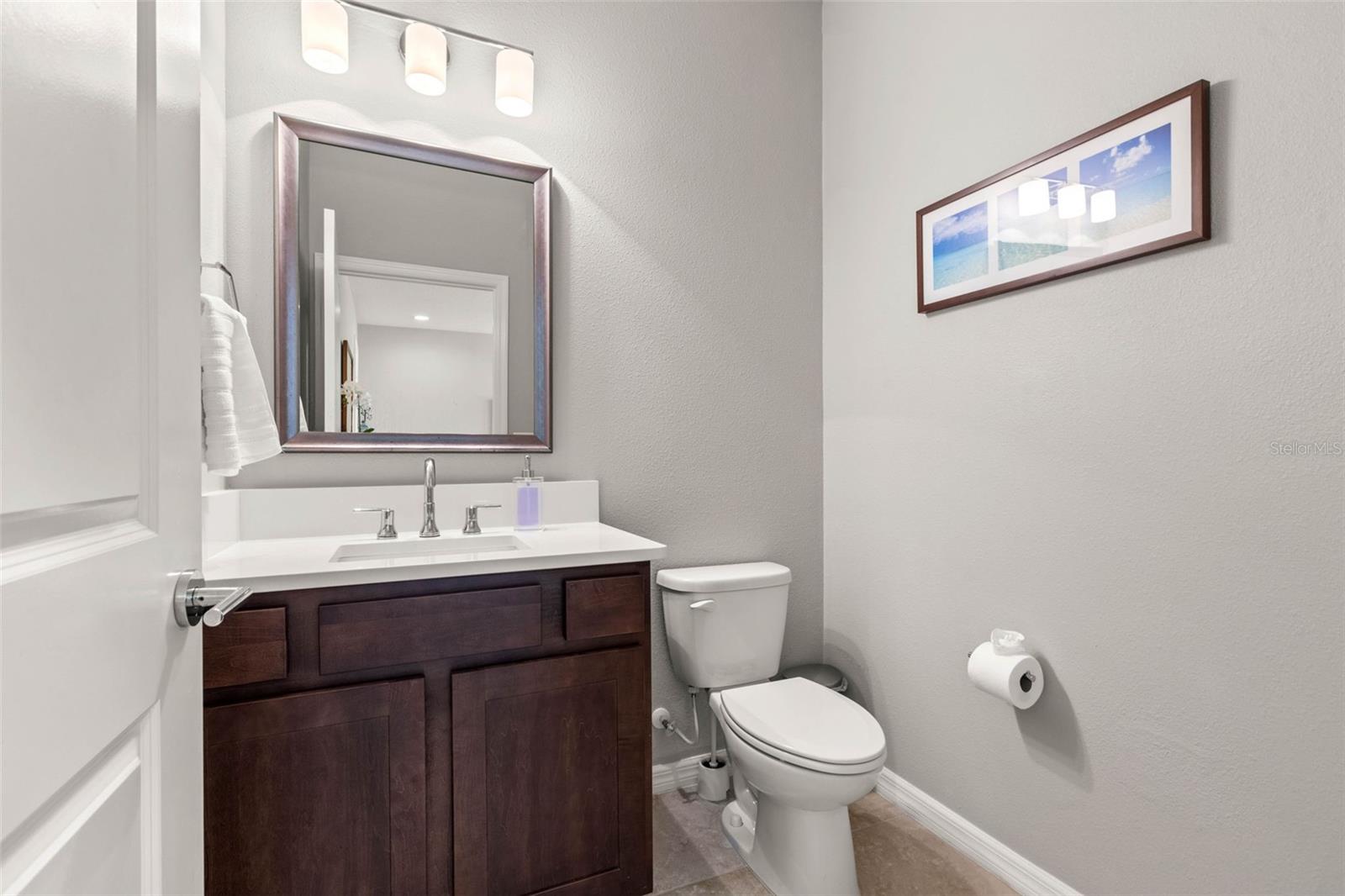 Powder Bath on First Floor