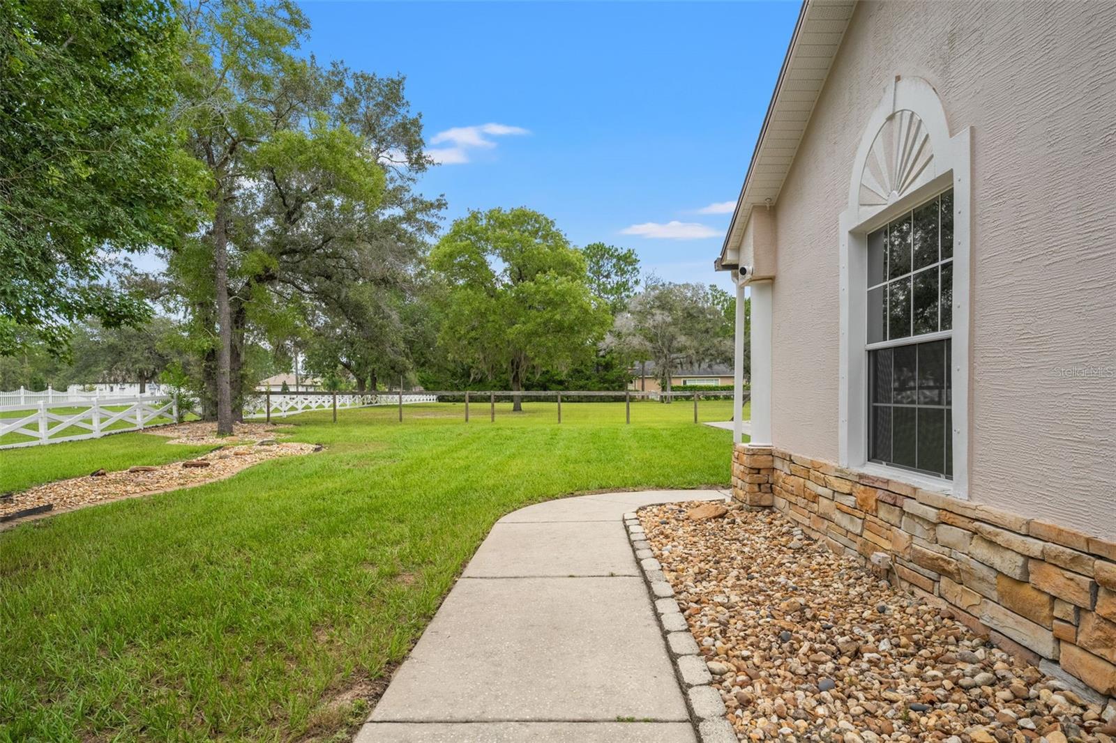 walkway for easy access to the in-law suite