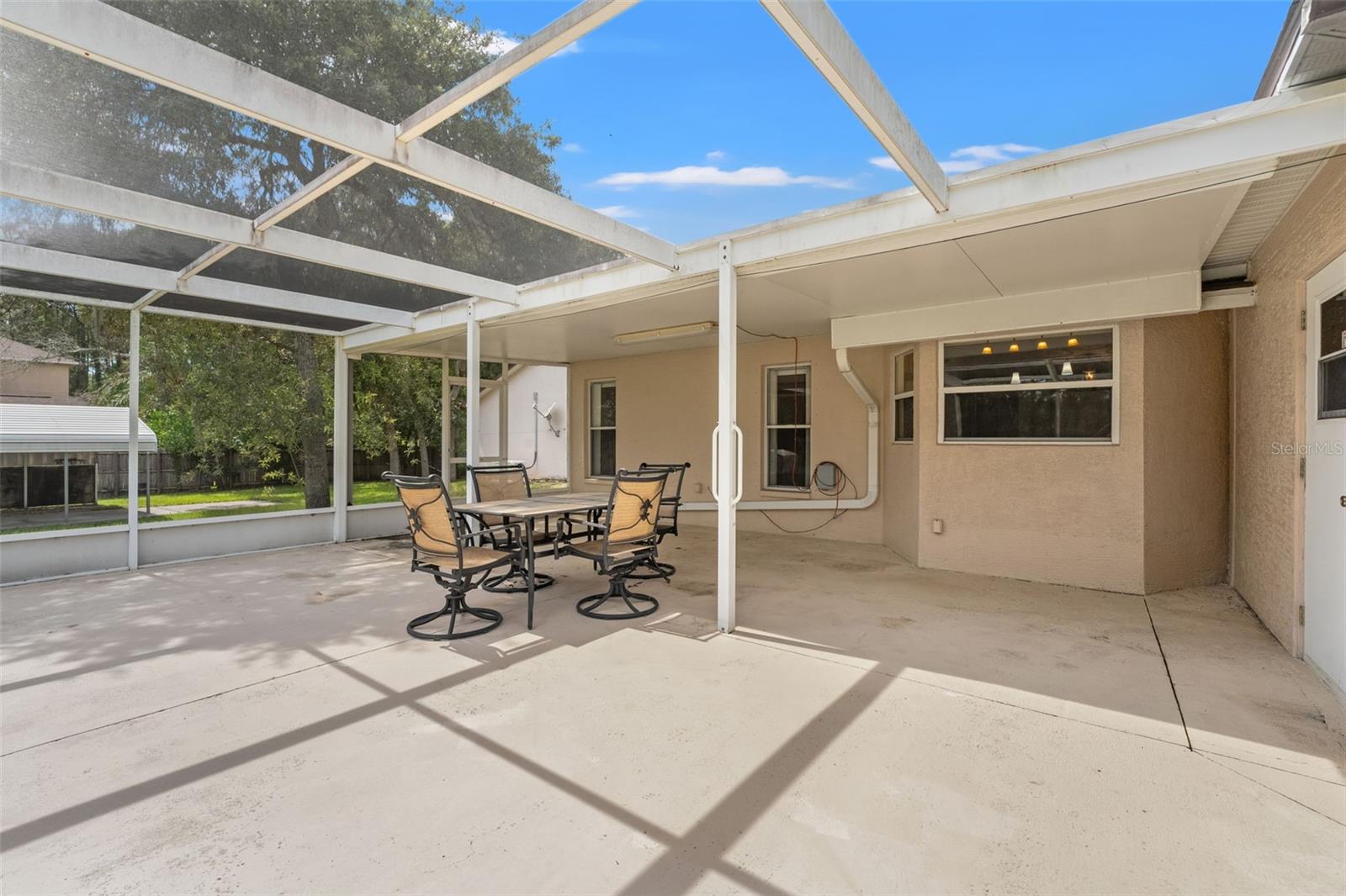 rear lanai