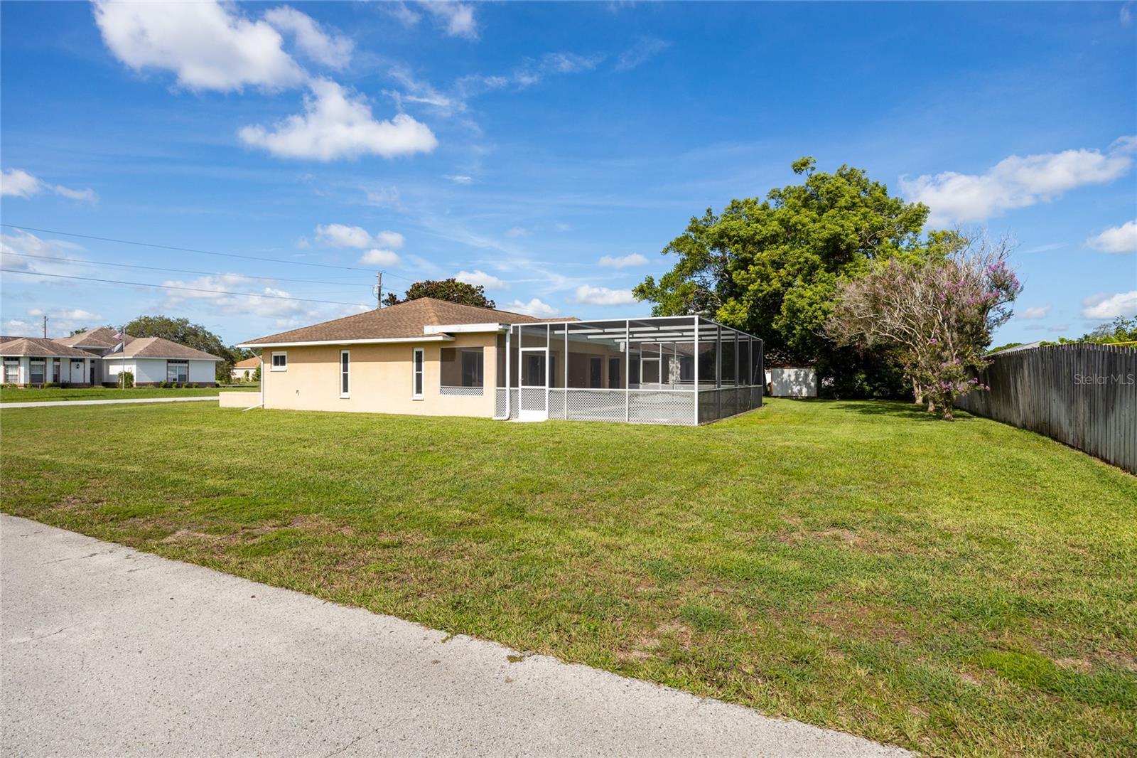 Side of House / Yard