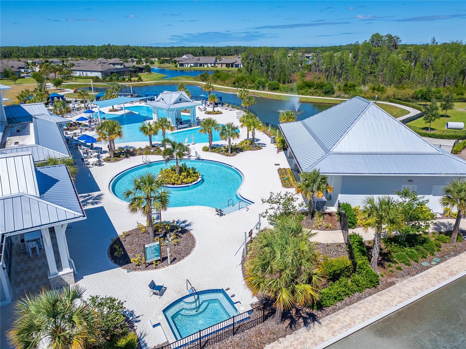 Pool area