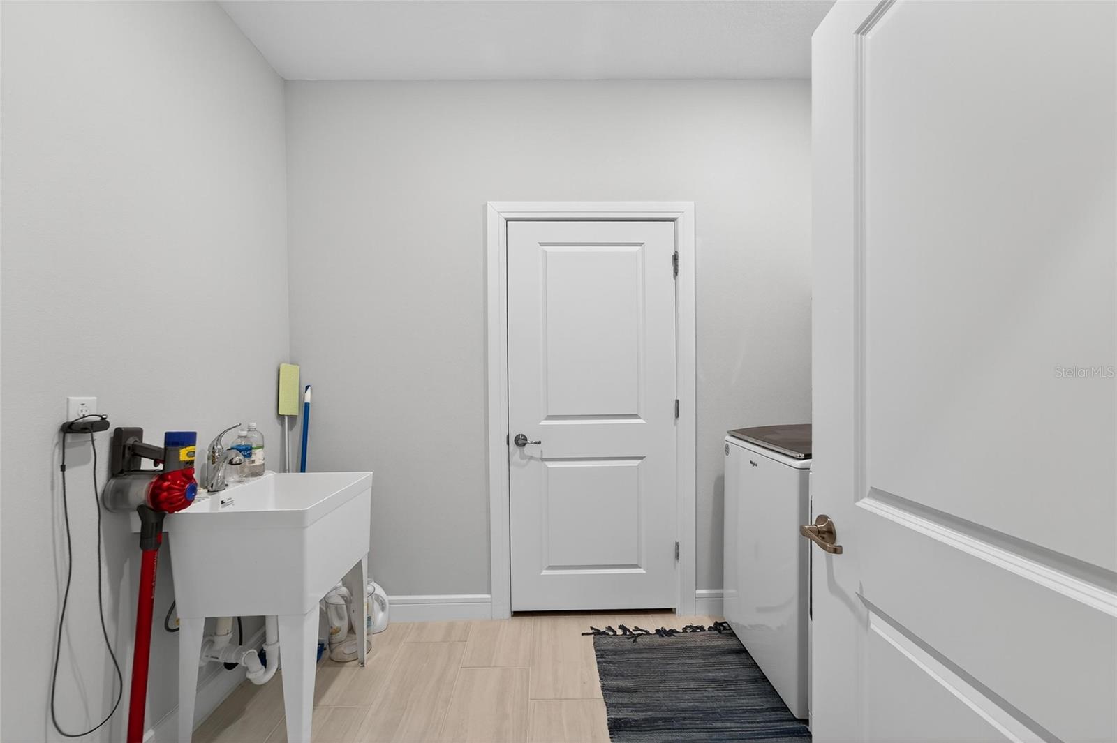 Laundry room / storage area