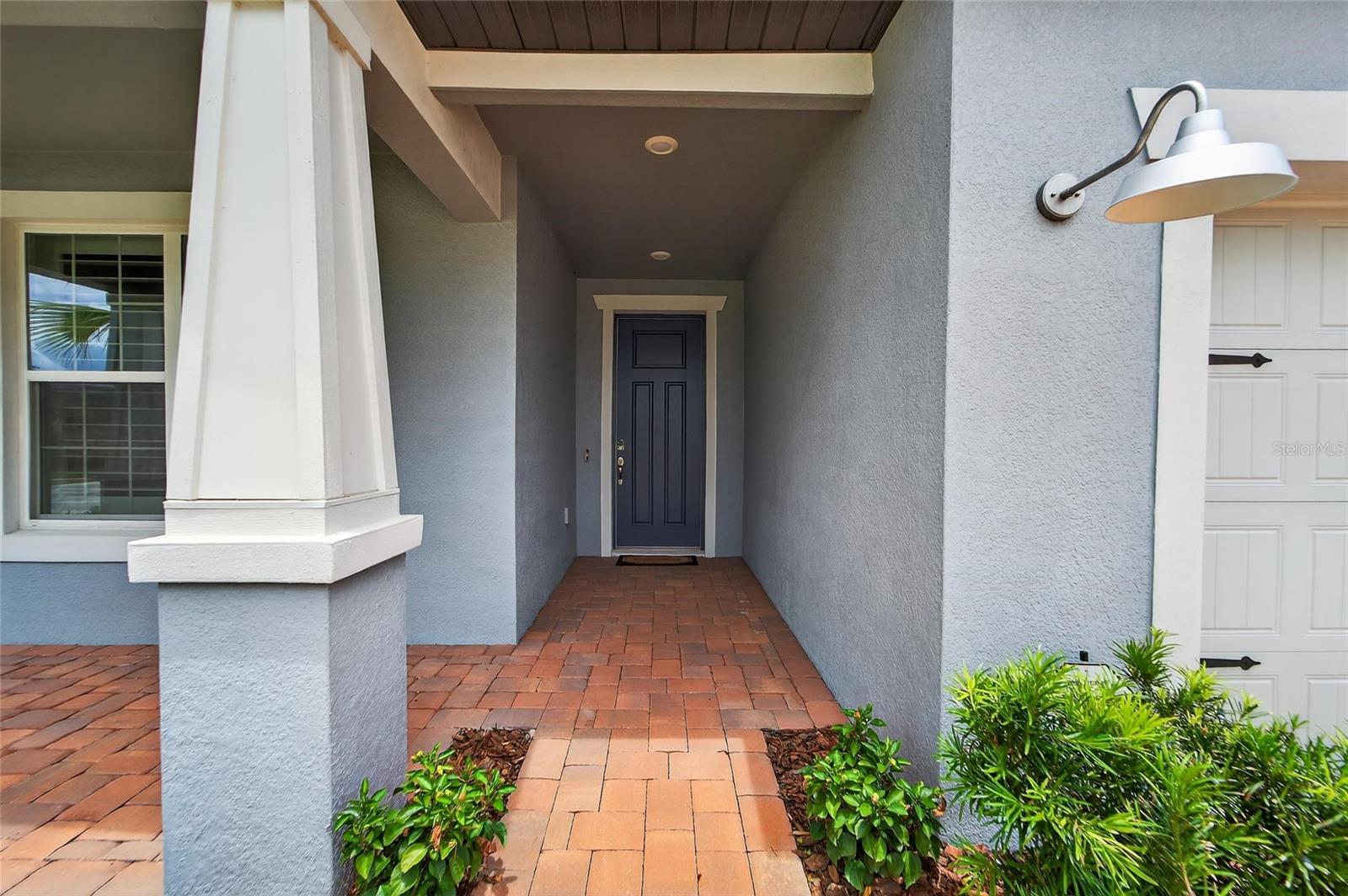 Entrance into home