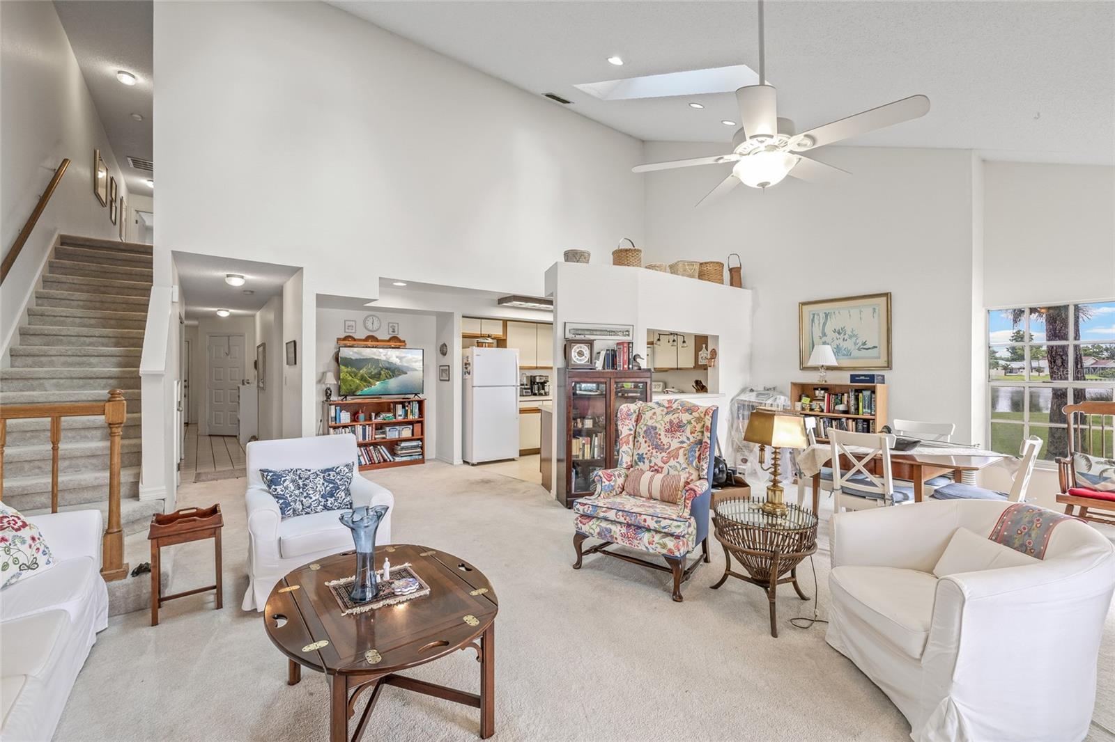 An amazing open concept on the first floor.