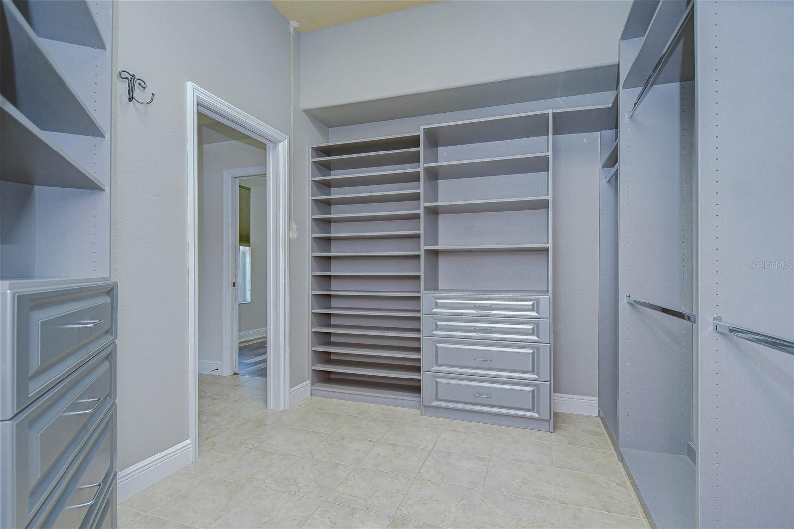 HUGE walk-in closet!