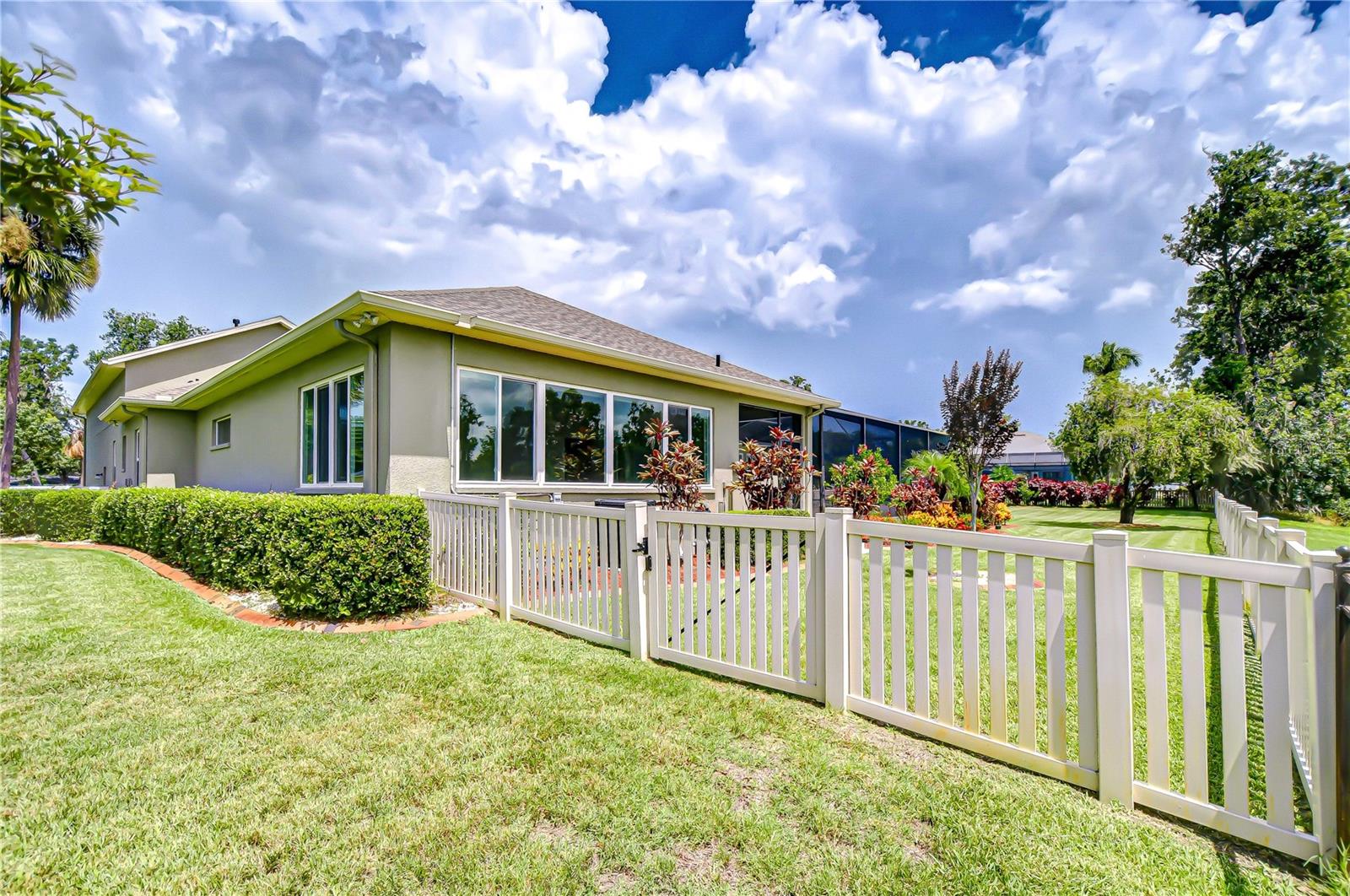 Fenced yard!