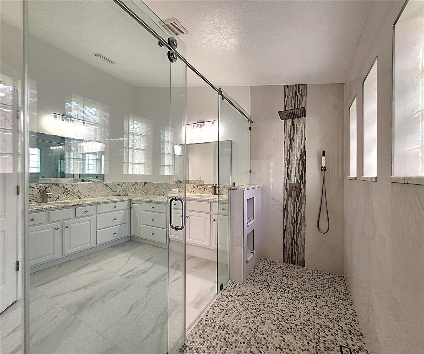 Master Double Walk-In Shower