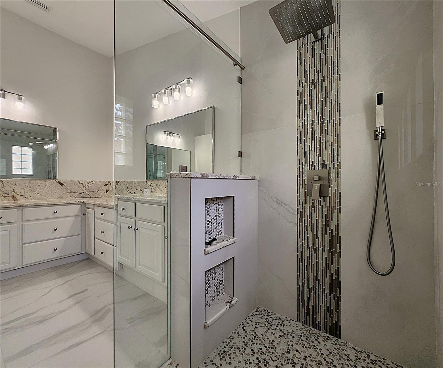 Master Double Walk-In Shower