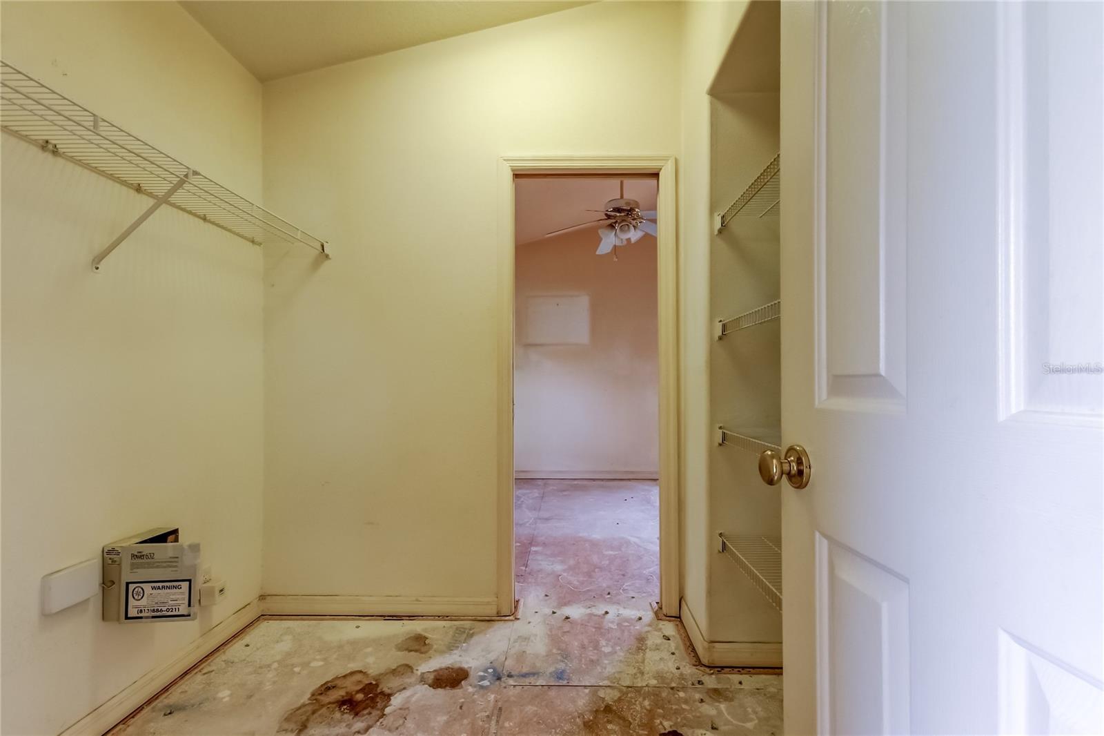 Walk in closet
