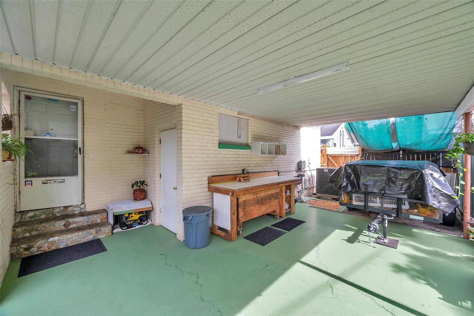 Back of home entry