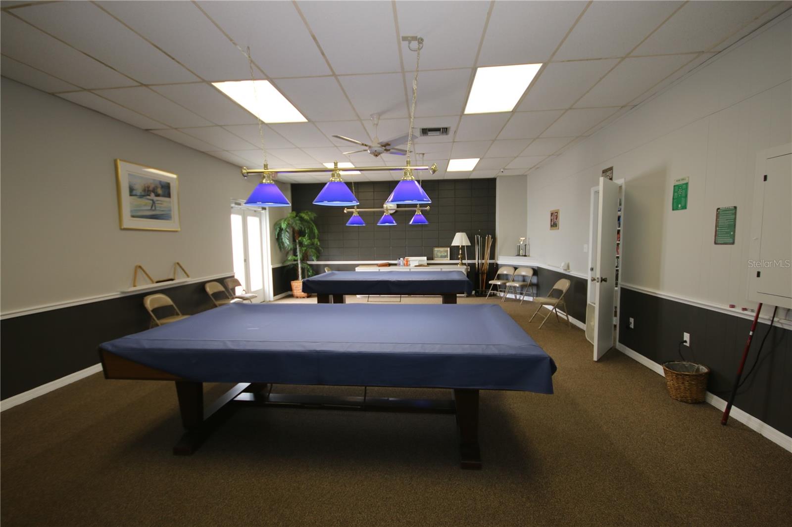 Billiards Room in Clubhouse